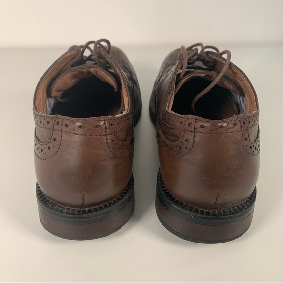 Men’s Brown Dress Shoes Murphy and Murphy Size 9 - Picture 4 of 11